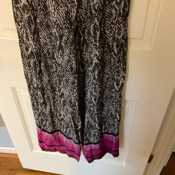 Anthropologie Bl-nk London Pezira Off-the-Shoulder Jumpsuit Animal Print L NWT - Picture 8 of 13